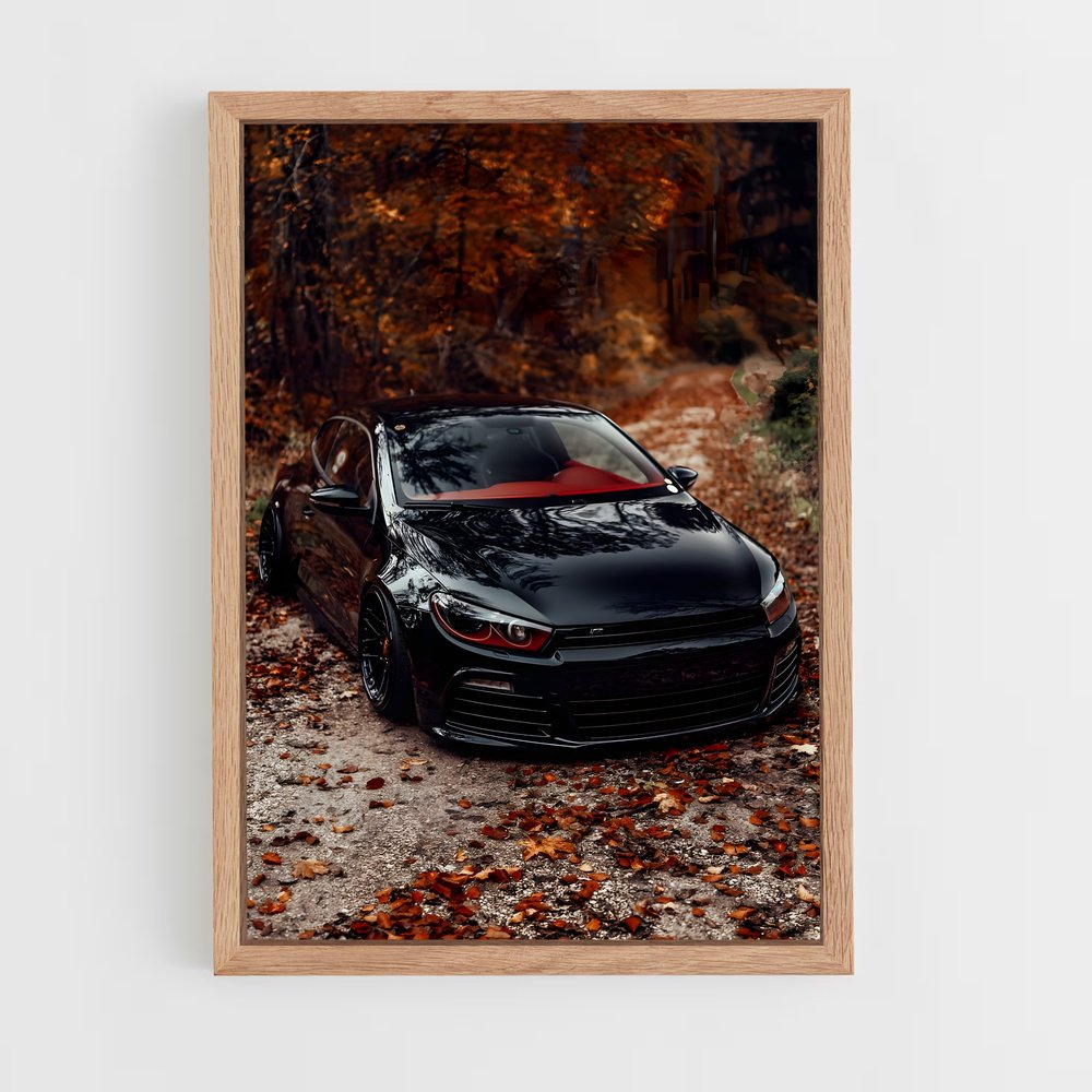 Poster GT Scirocco raffiné – affiche Volkswagen (vue 4)
